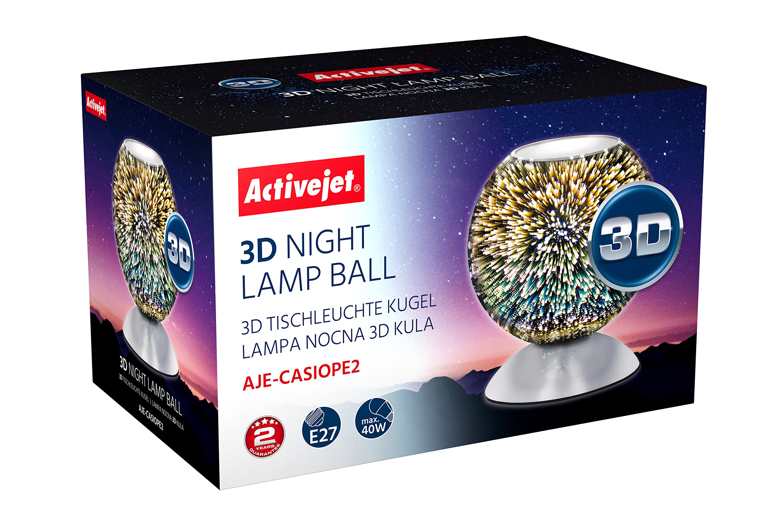 activejet-aje-casiope-2-pendelleuchte-glas-chrom-e27 image 2