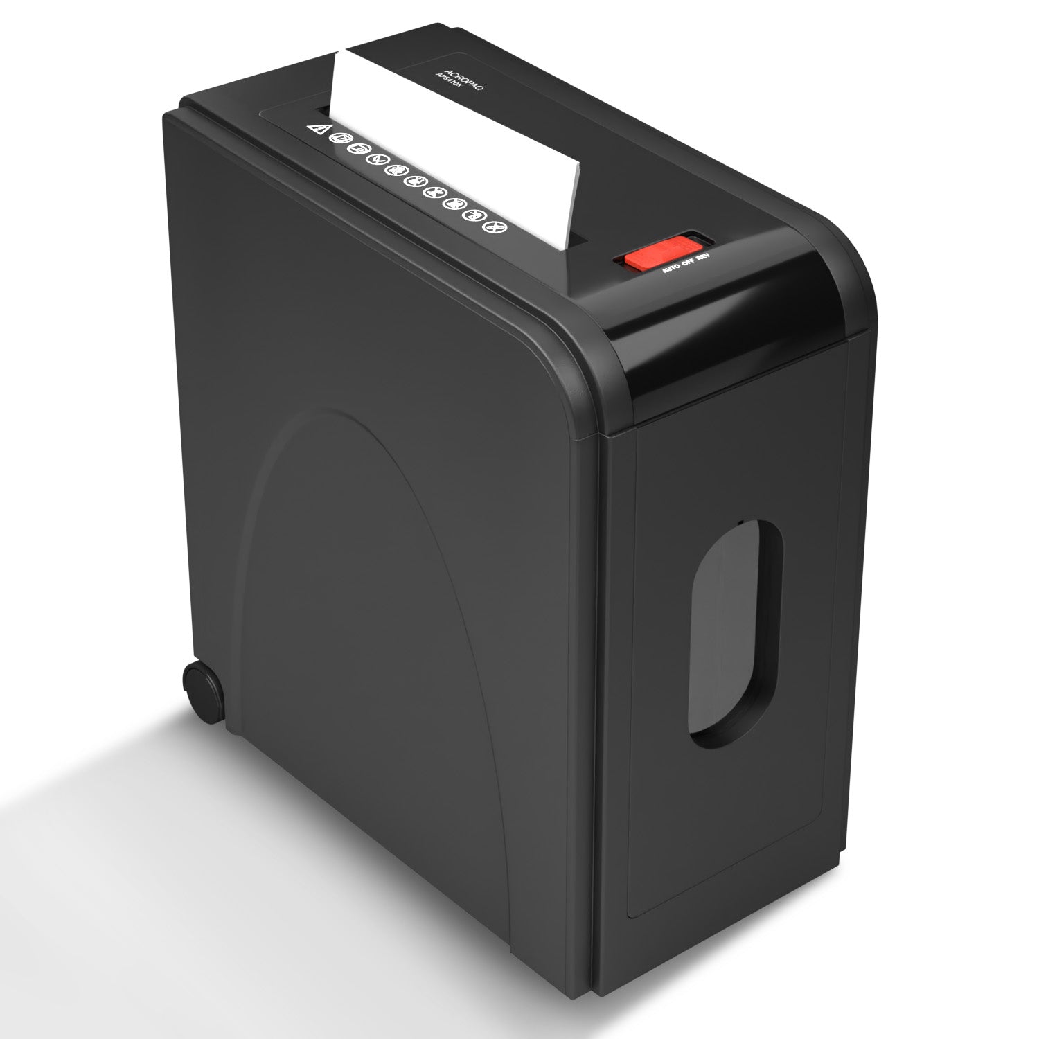 acropaq-aktenvernichter-p4-16-liter-10-blatt-schwarz image 1