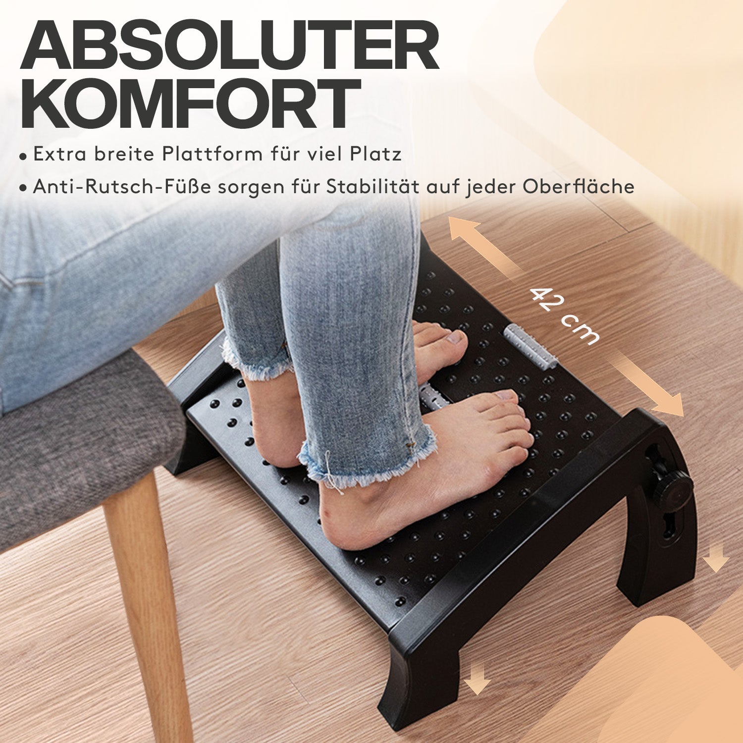 acropaq-fu-st-tze-verstellbar-schwarz-mit-massage image 5