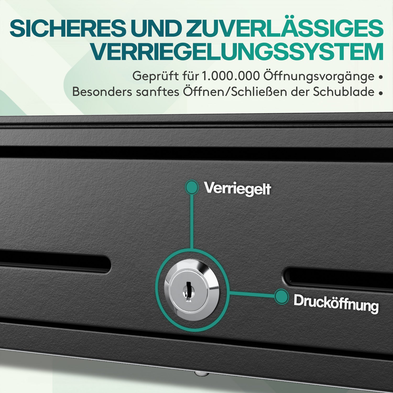 acropaq-kassenschublade-33-cm-schwarz-druck-ffnung image 5