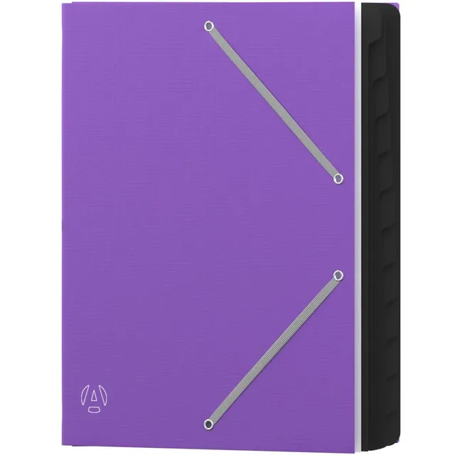 acropaq-mappen-f-chermappe-a4-12-f-cher-violett-recycelt image 1