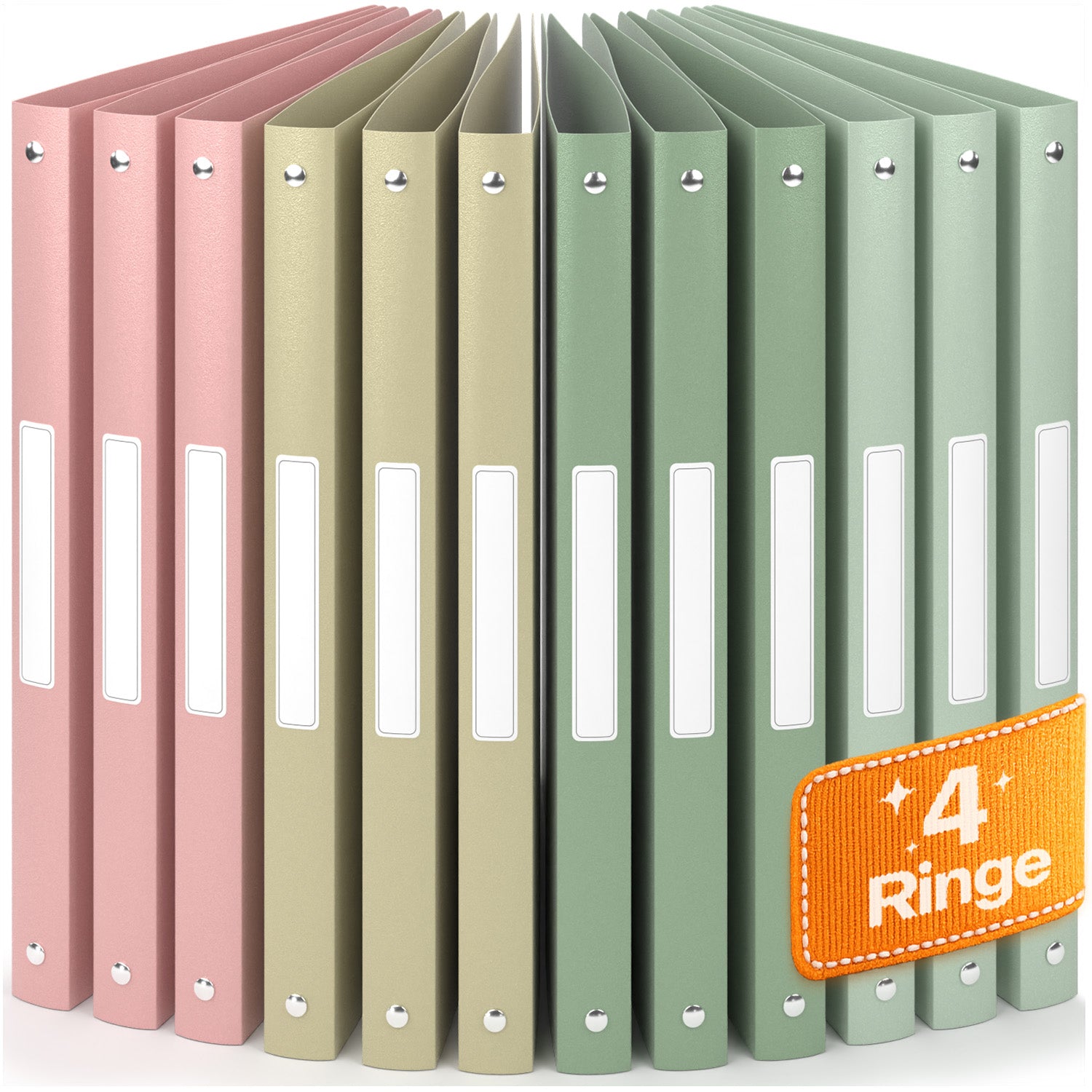 acropaq-ringordner-a4-12er-4-ring-2-2cm-erdfarben image 1