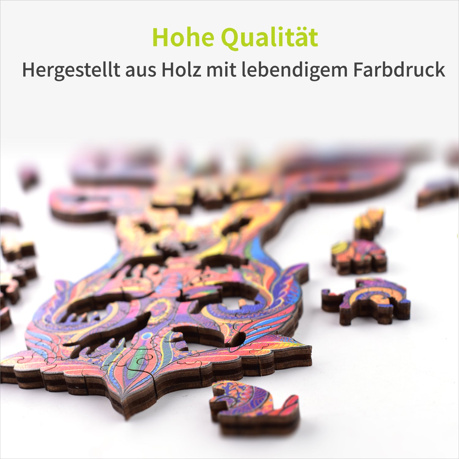 acropaq-puzzles-holzpuzzle-hirsch-150-teile-a4-geschenk image 4