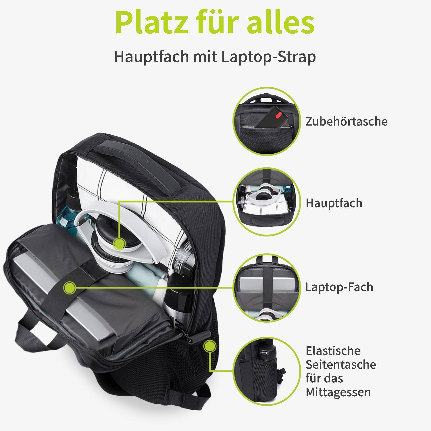 acropaq-rucksack-17-zoll-laptop-schwarz-wasserdicht-usb image 2