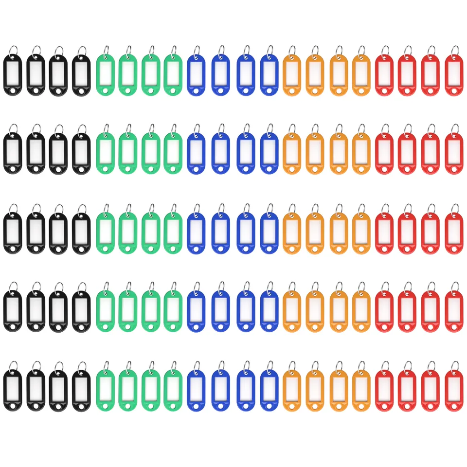 acropaq-schl-sselanh-nger-100-st-ck-ringe-5-farben image 1