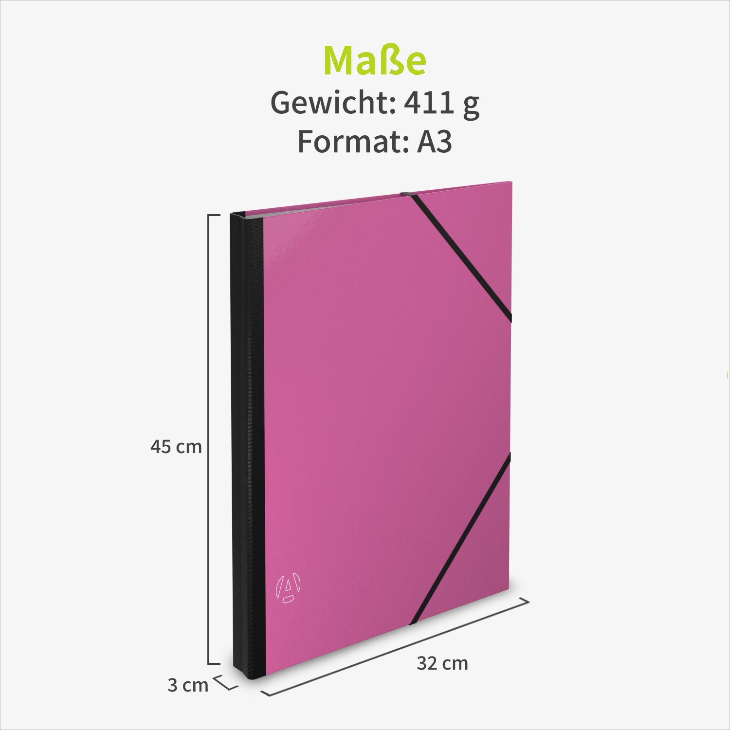 acropaq-zeichenmappe-a3-32x45-cm-rosa-mit-gummib-ndern image 6