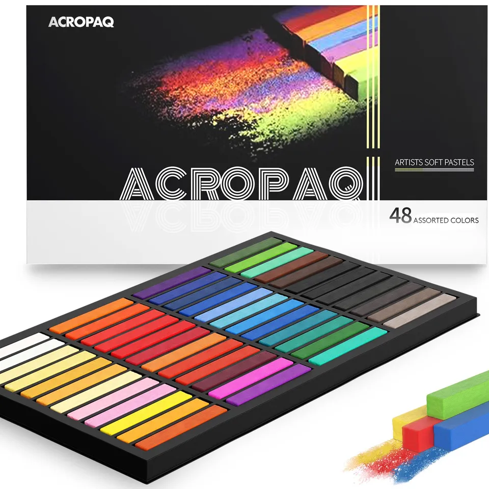acropaq-lpastelle-48-farben-weiche-pastellkreide-bunt image 1