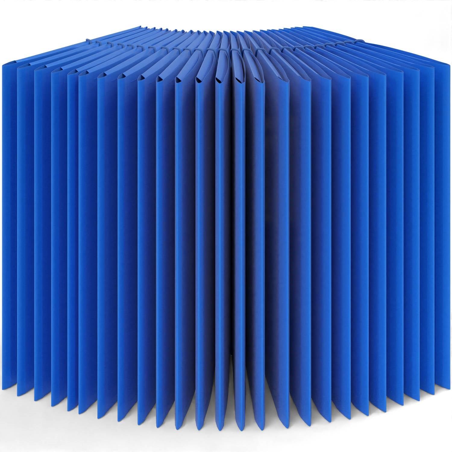 acropaq-sammelmappe-a4-blau-25er-mit-gummizug-3-klappen image 1
