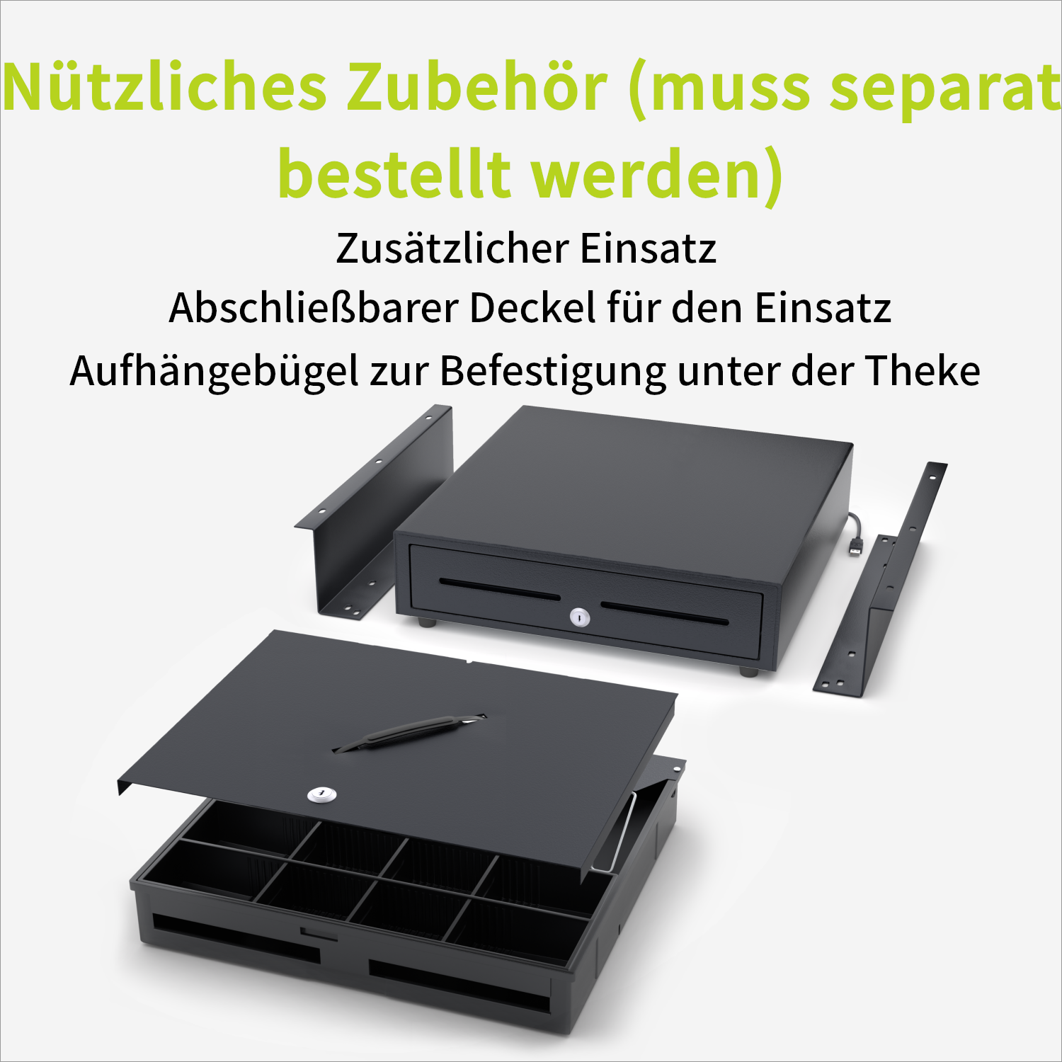 acropaq-kassenschublade-ac410usb-41x41cm-usb-schwarz image 8