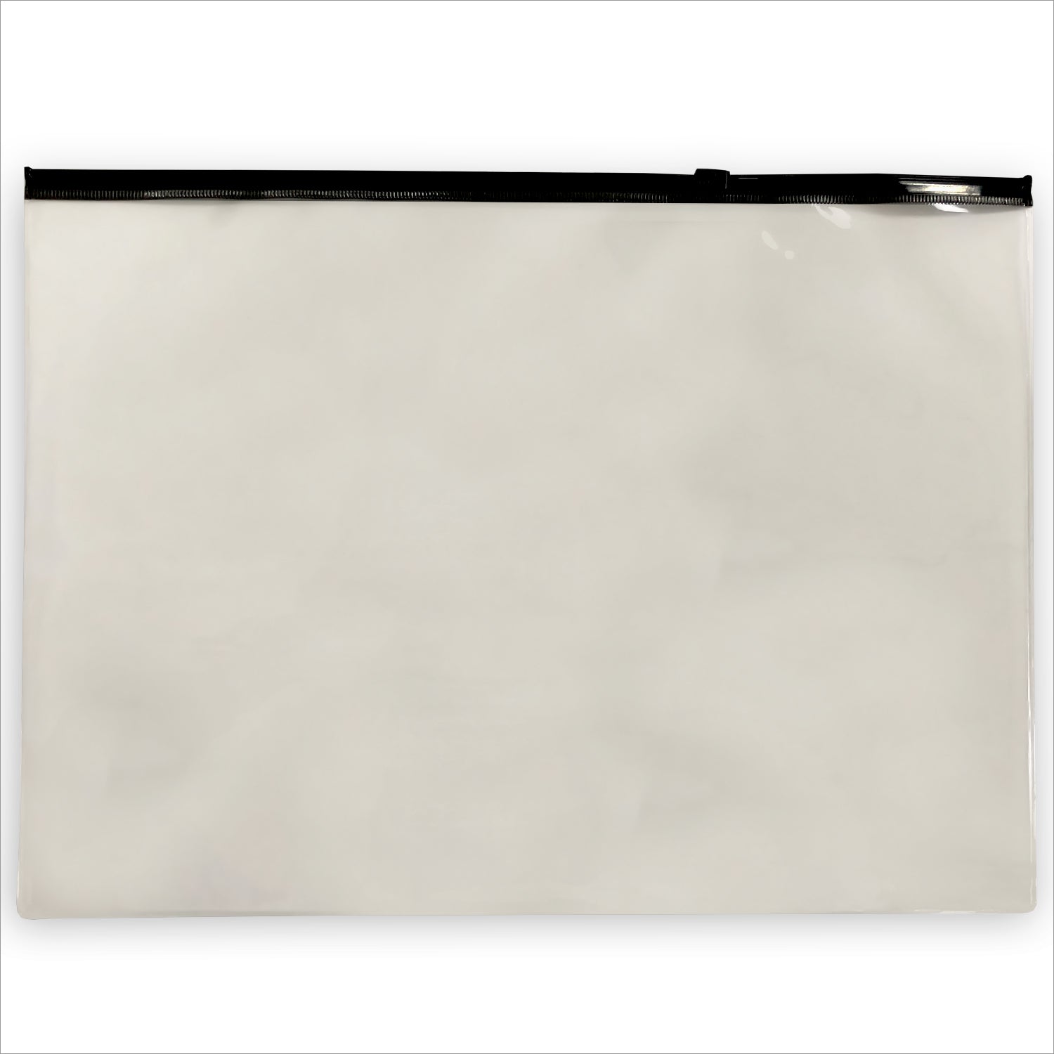 acropaq-zipptaschen-a4-transparent-5er-reissverschluss image 1