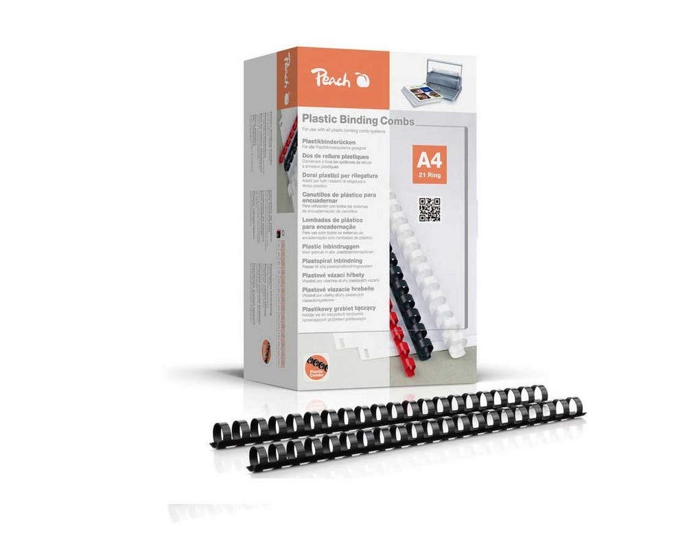 peach-pbp-plastikbinder-cken-a4-12mm-95-blatt-schwarz-100-st image 3