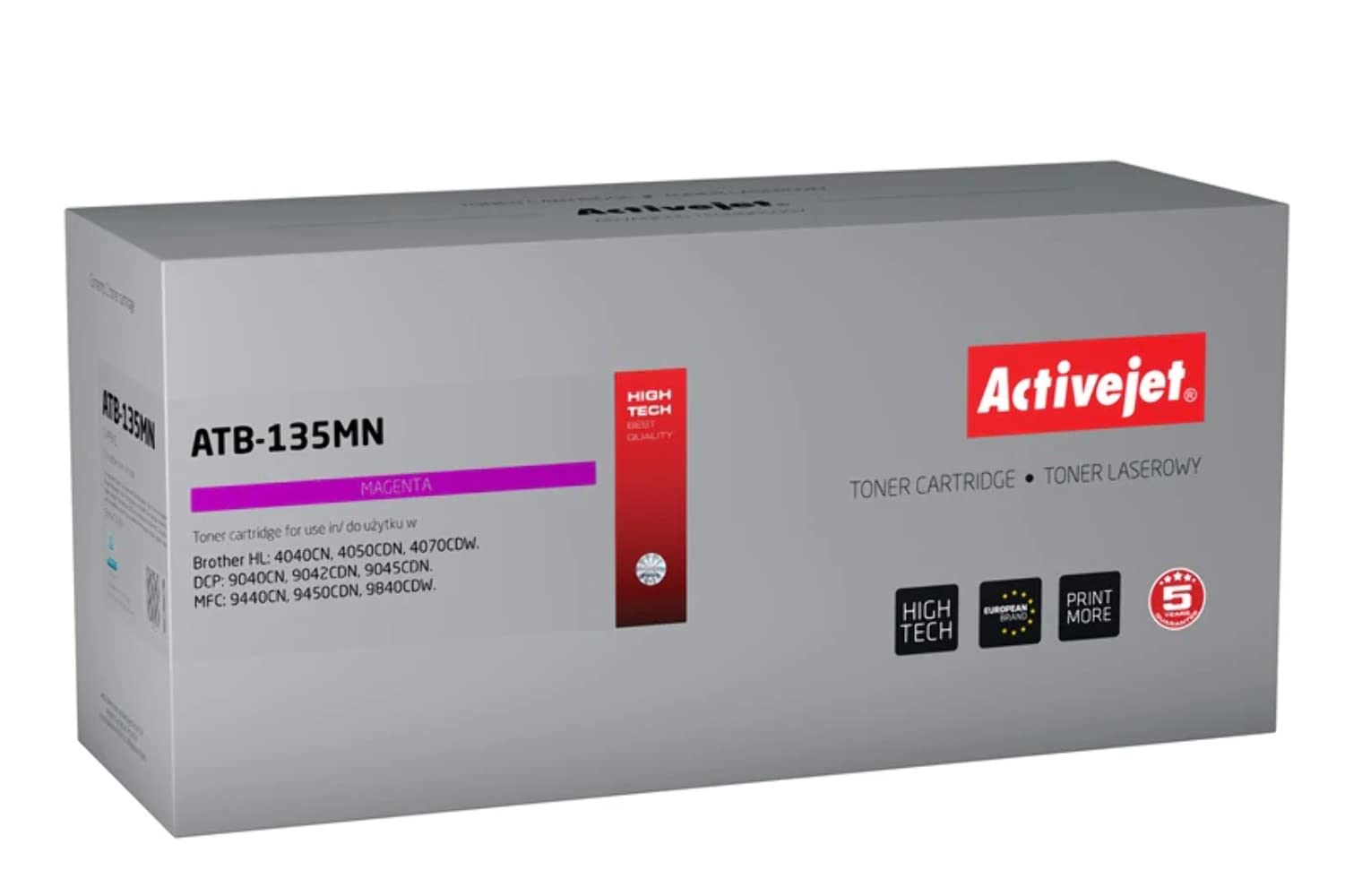 activejet-atb-135man-tonerkartusche-magenta-4000-seiten-f-brother image 2