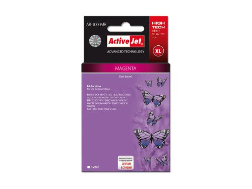 activejet-ab-1000mr-tintenpatrone-magenta-f-r-brother-lc1000m image 2