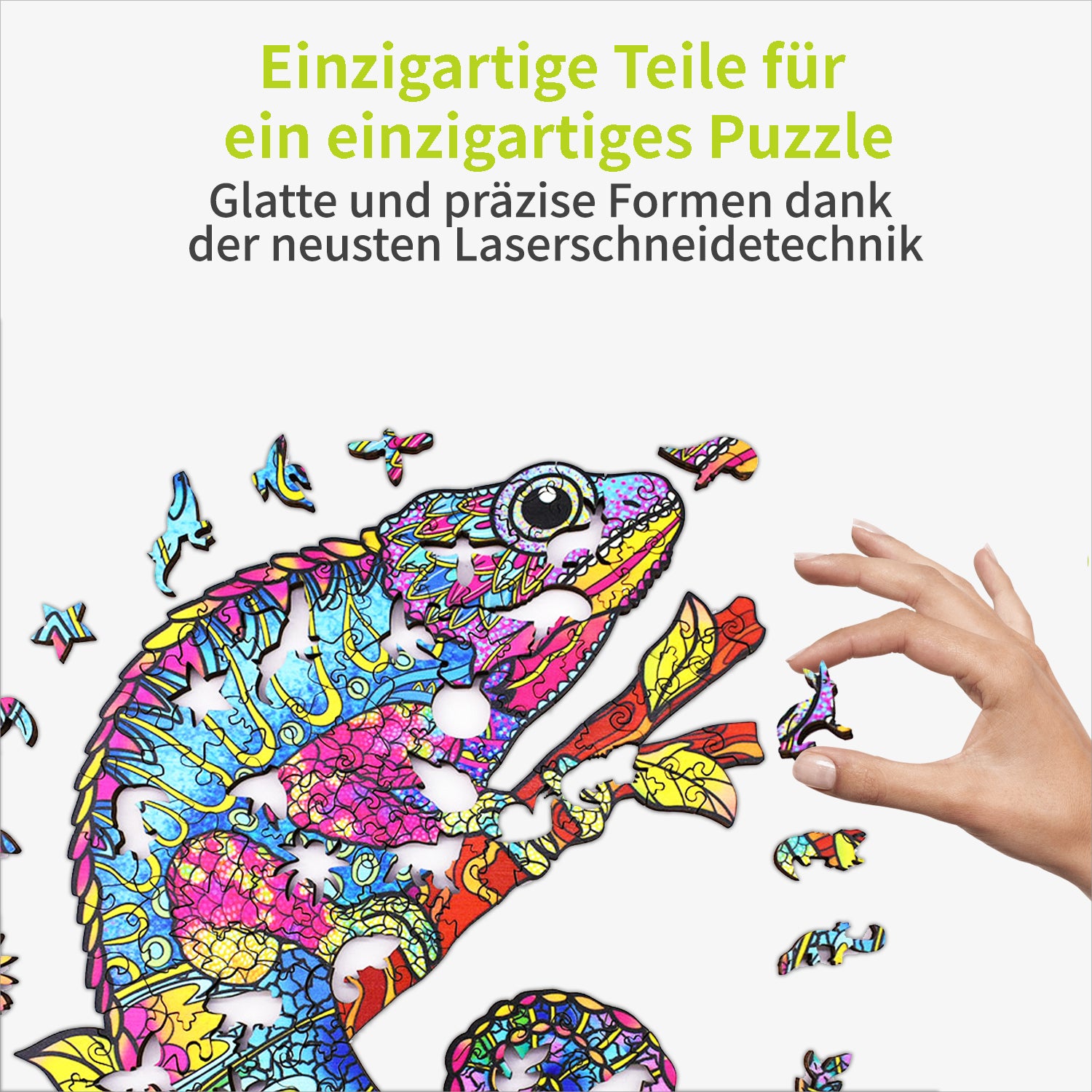 acropaq-puzzles-holzpuzzle-cham-leon-150-teile-a4-2 image 3