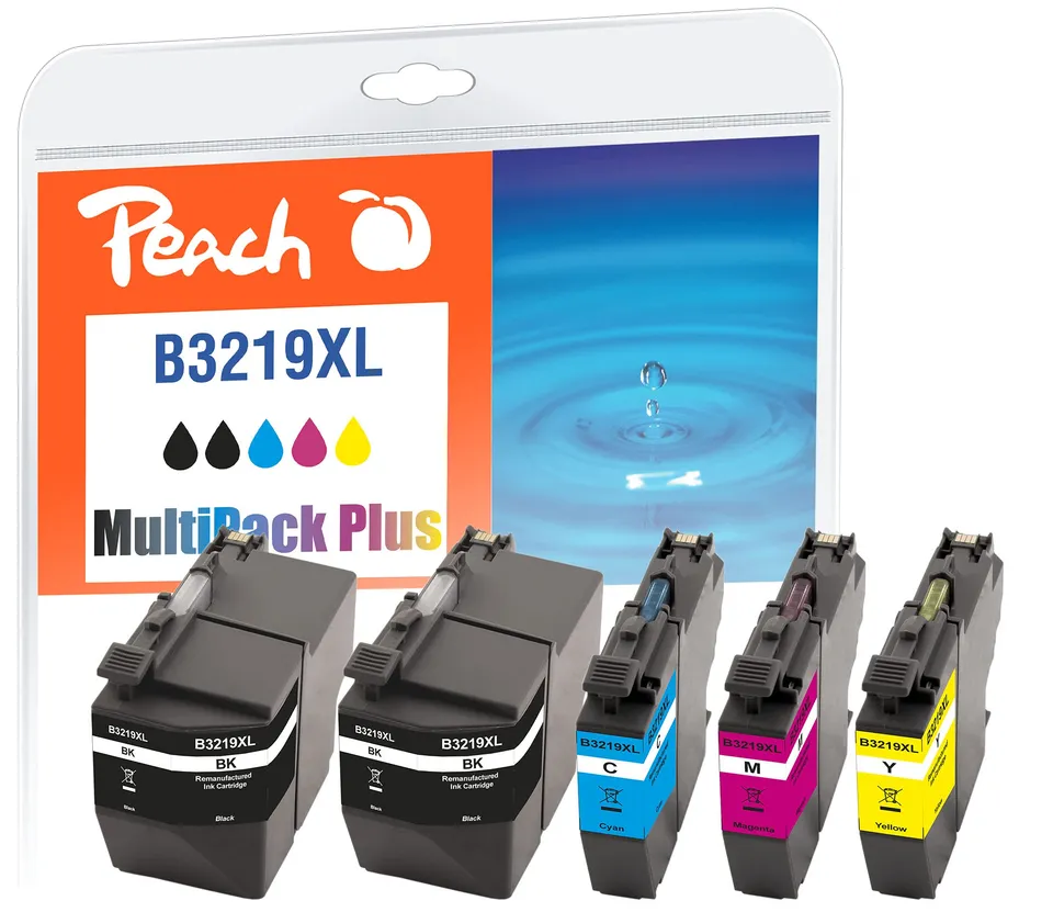 peach-pbp-b3217-3219-druckerpatronen-xl-spar-pack-plus-5er image 1