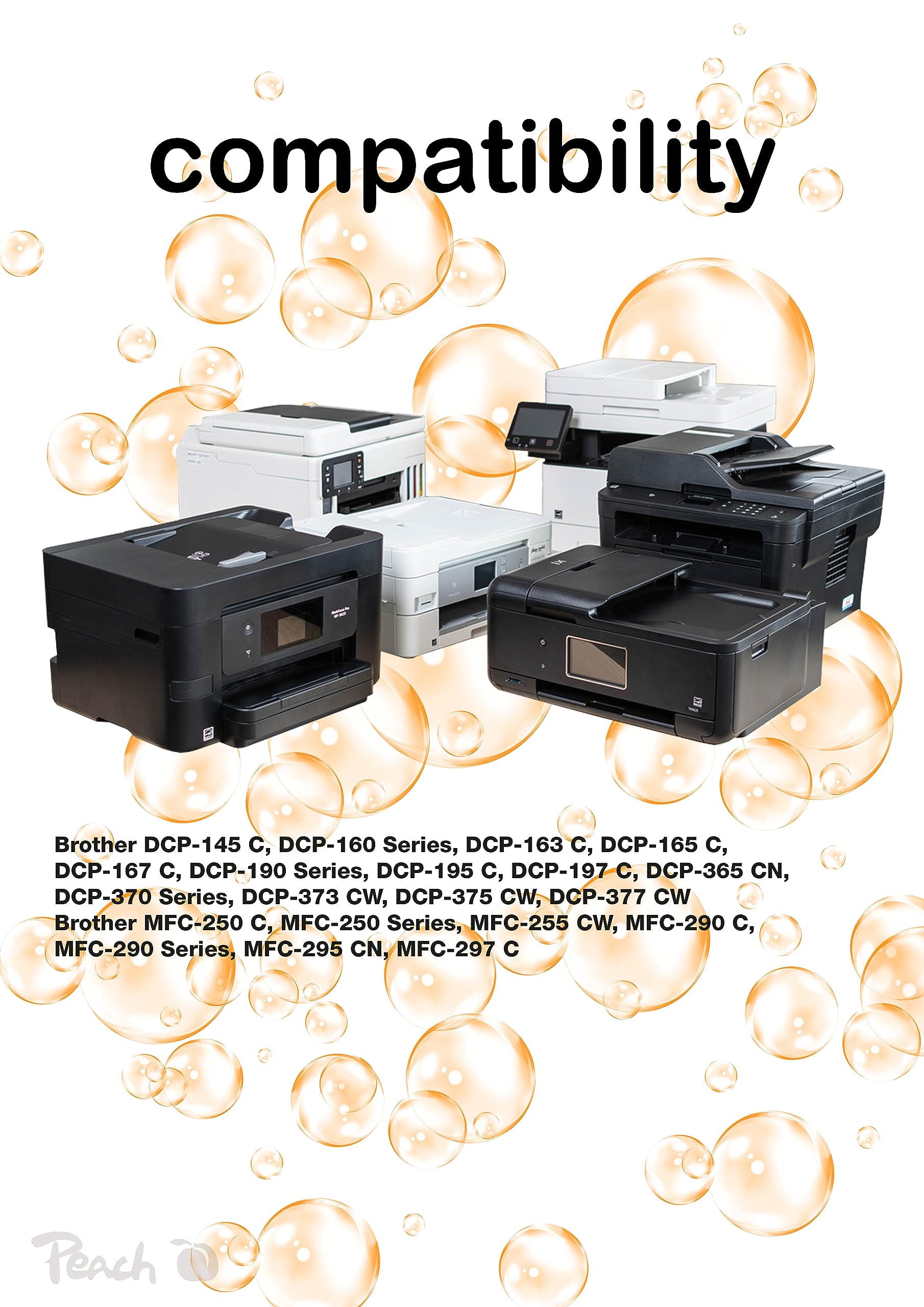 peach-pbp-b980-1100-druckerpatronen-xl-10er-pack-multi image 3