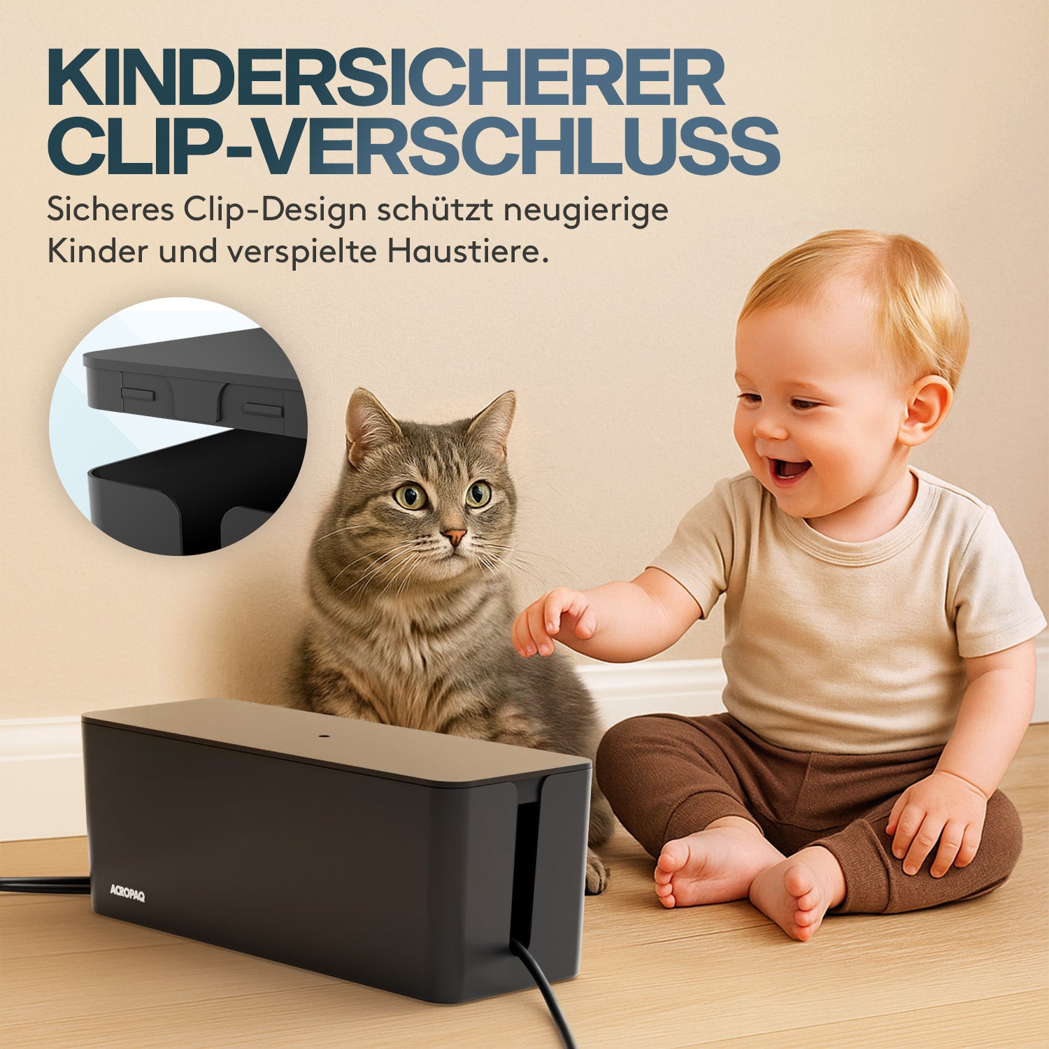 acropaq-arbeitsergonomie-kabelbox-gro-schwarz-f-r-steckdosenleiste image 4