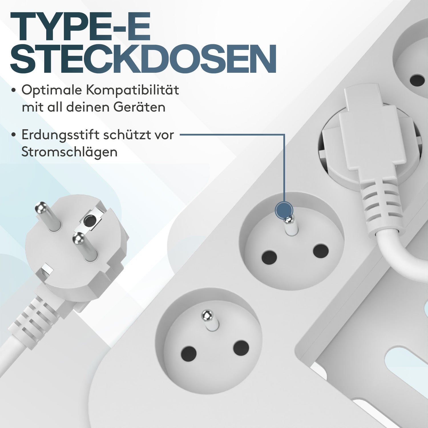 acropaq-steckdosenleiste-wei-5-fach-usb-c-qc-3-0-schutz image 2