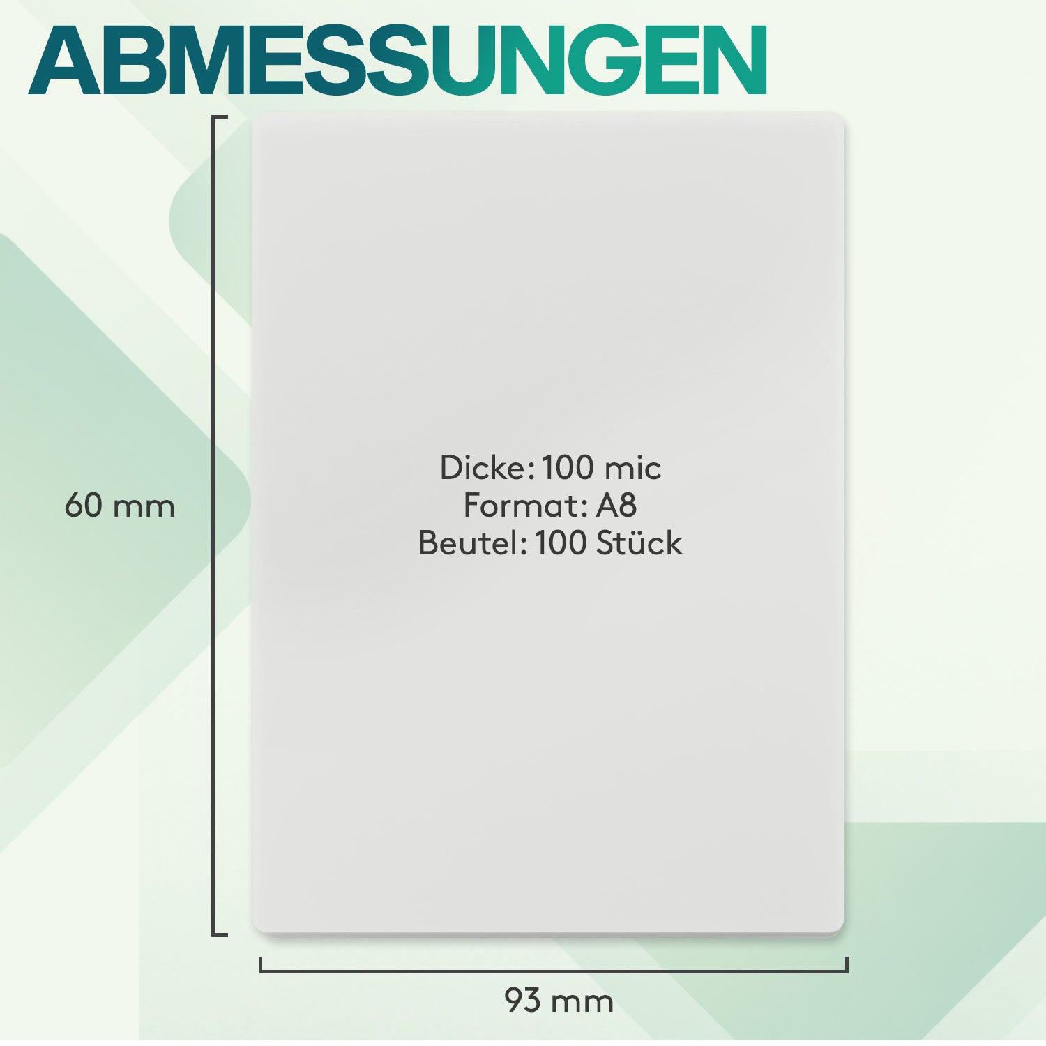 acropaq-laminierfolien-visitenkarten-a8-100mic-100-st-ck image 6