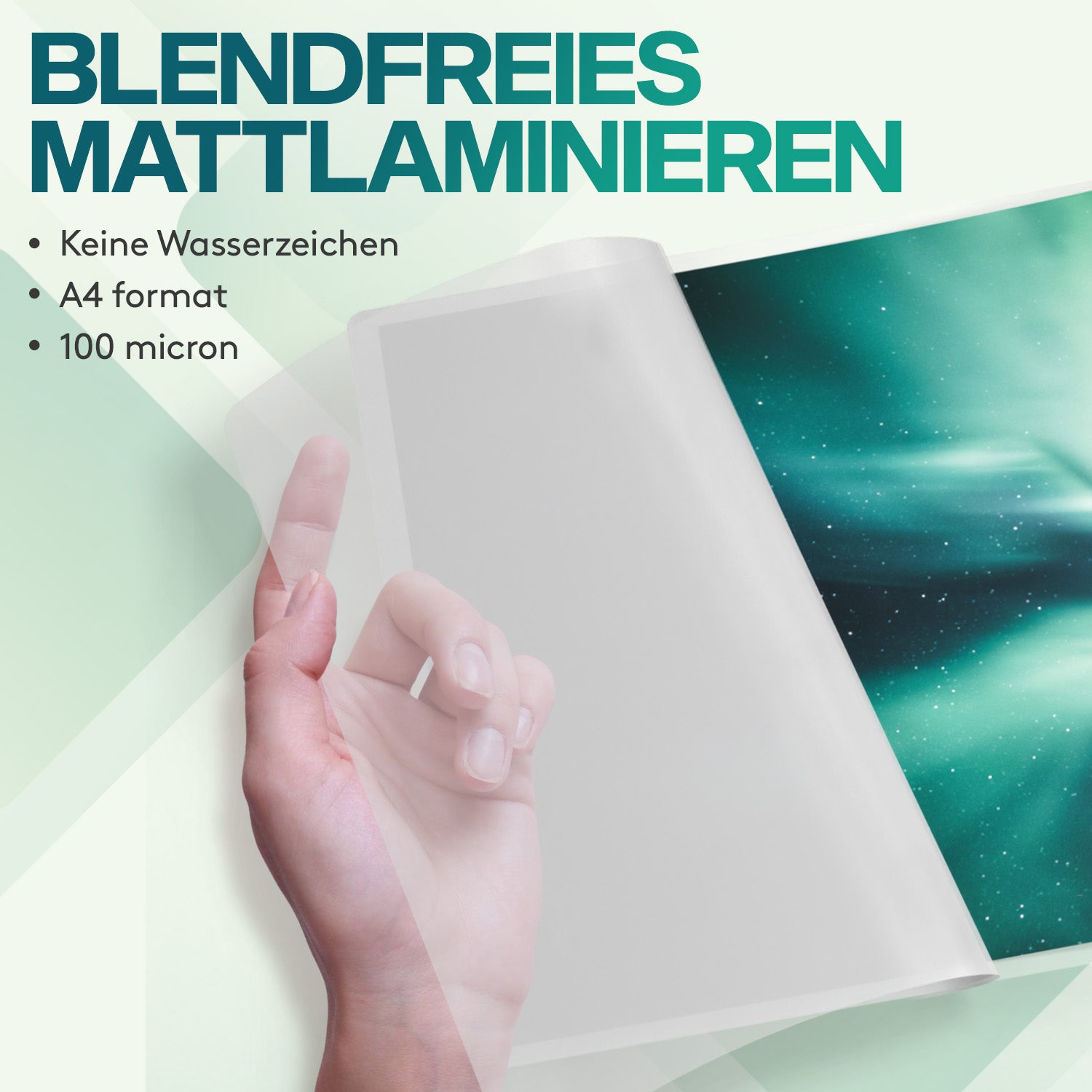 acropaq-laminierfolien-a4-matt-100-mic-100-st-ck-folien image 2