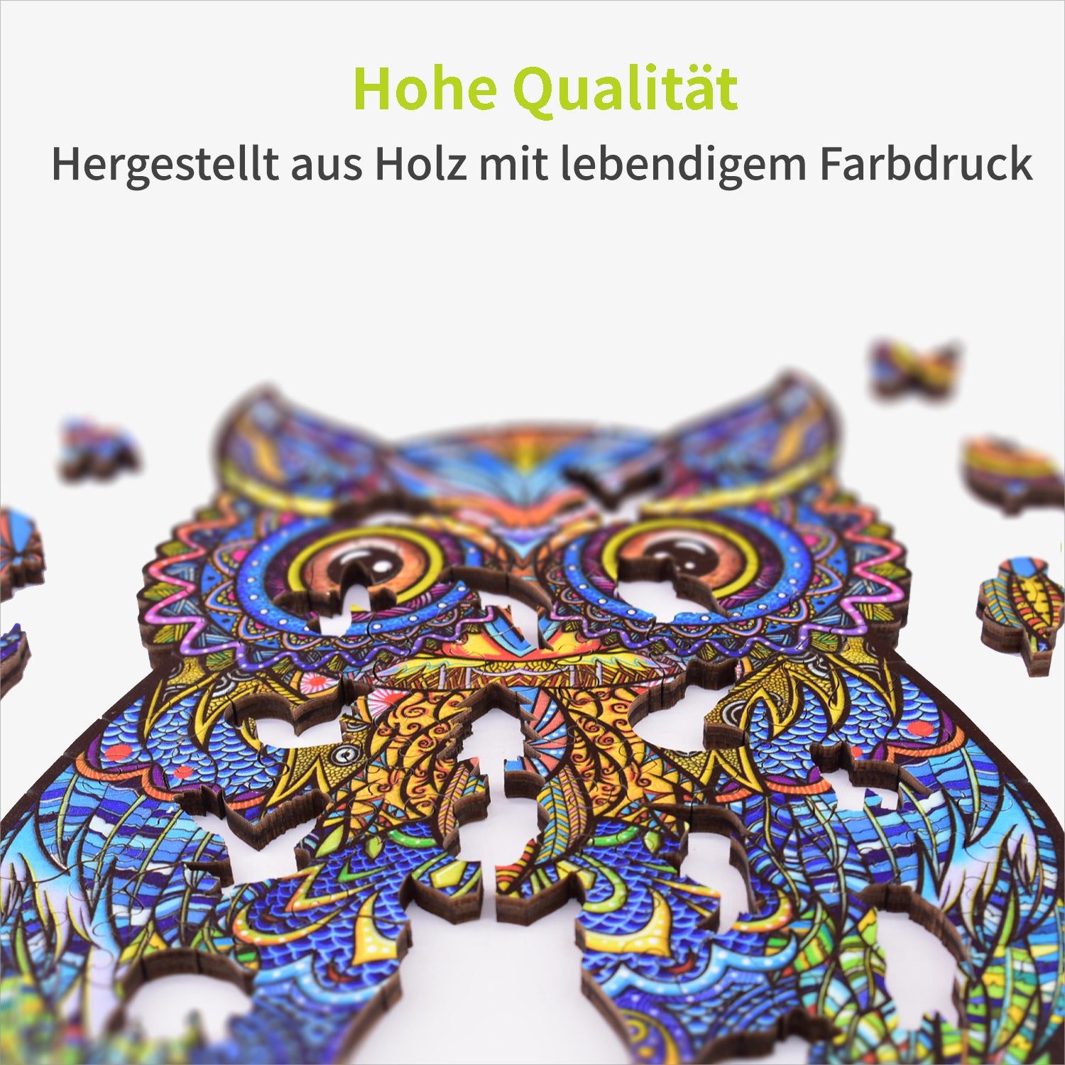 acropaq-puzzles-holzpuzzle-eule-150-teile-a4 image 4