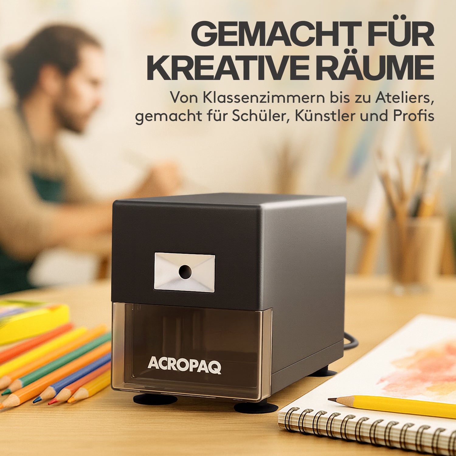 acropaq-anspitzer-elektrisch-1-loch-dunkelgrau-schwerlast image 3