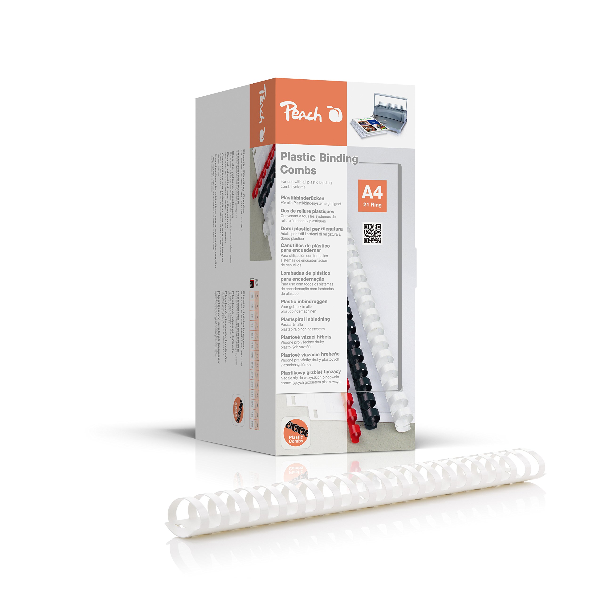 peach-pbp-plastikbinder-cken-a4-12mm-95-blatt-schwarz-100-st image 5