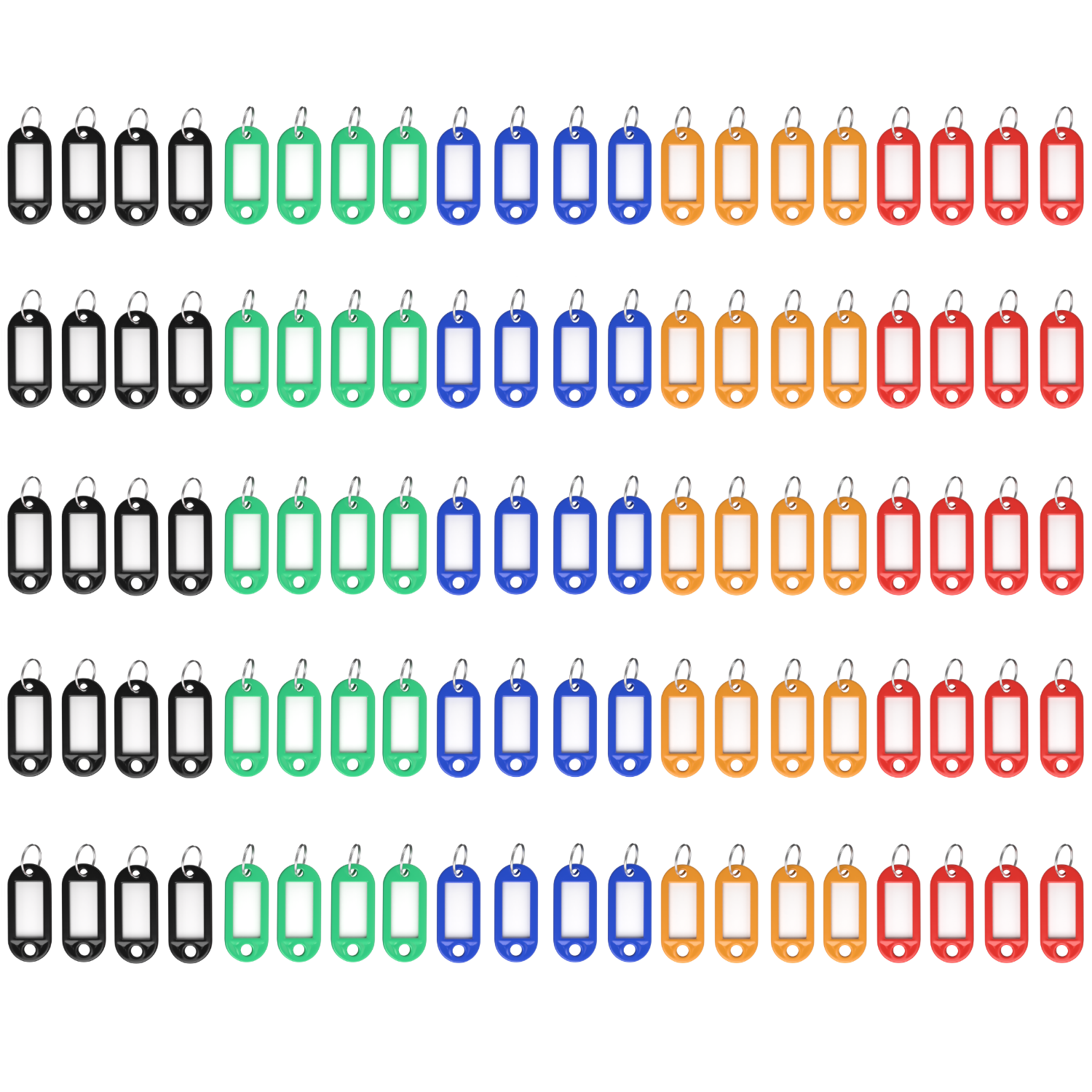 acropaq-schl-sselanh-nger-beschriftbar-5-farben-100er-pack image 1
