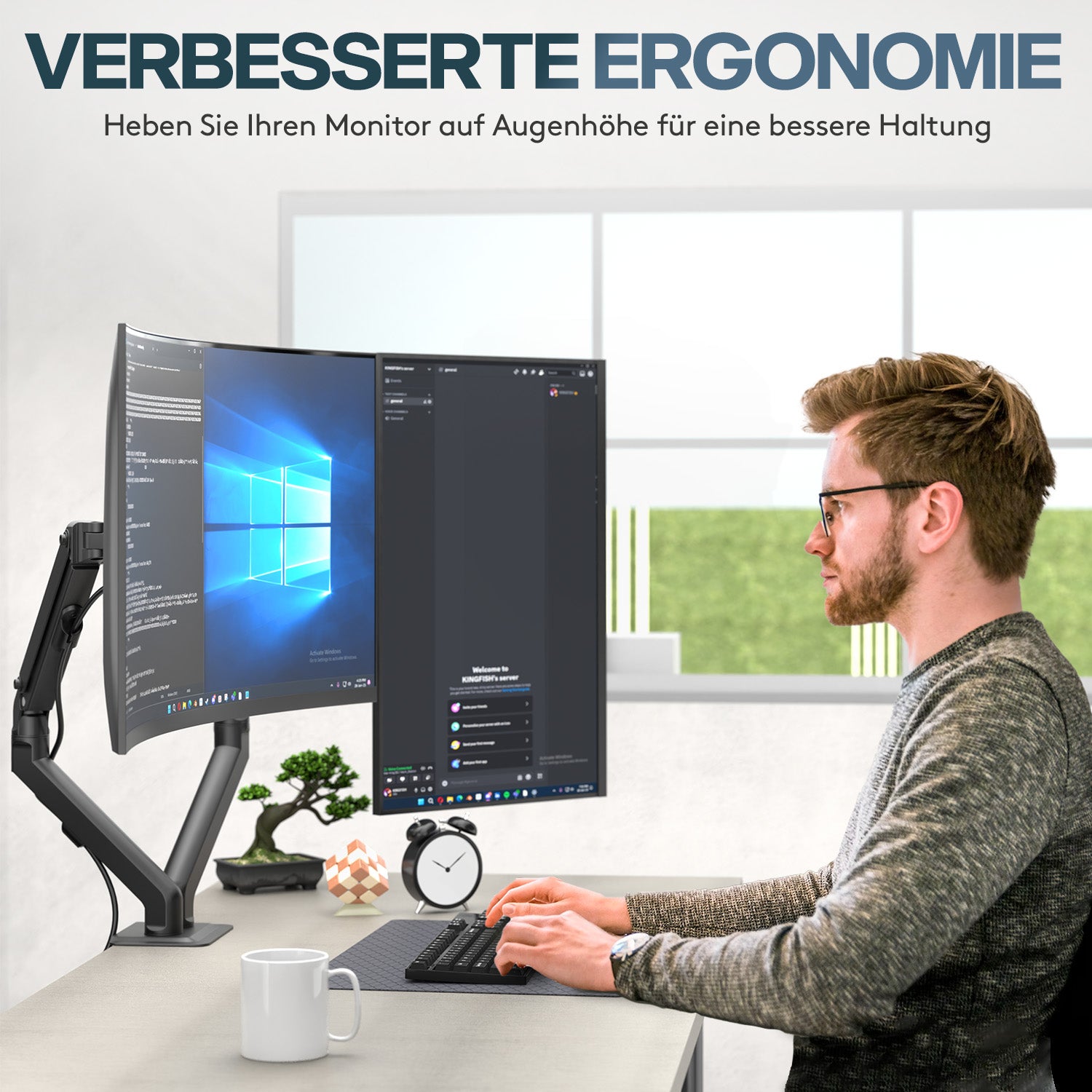 acropaq-arbeitsergonomie-monitorarm-2-bildschirme-17-27-zoll-feder image 6