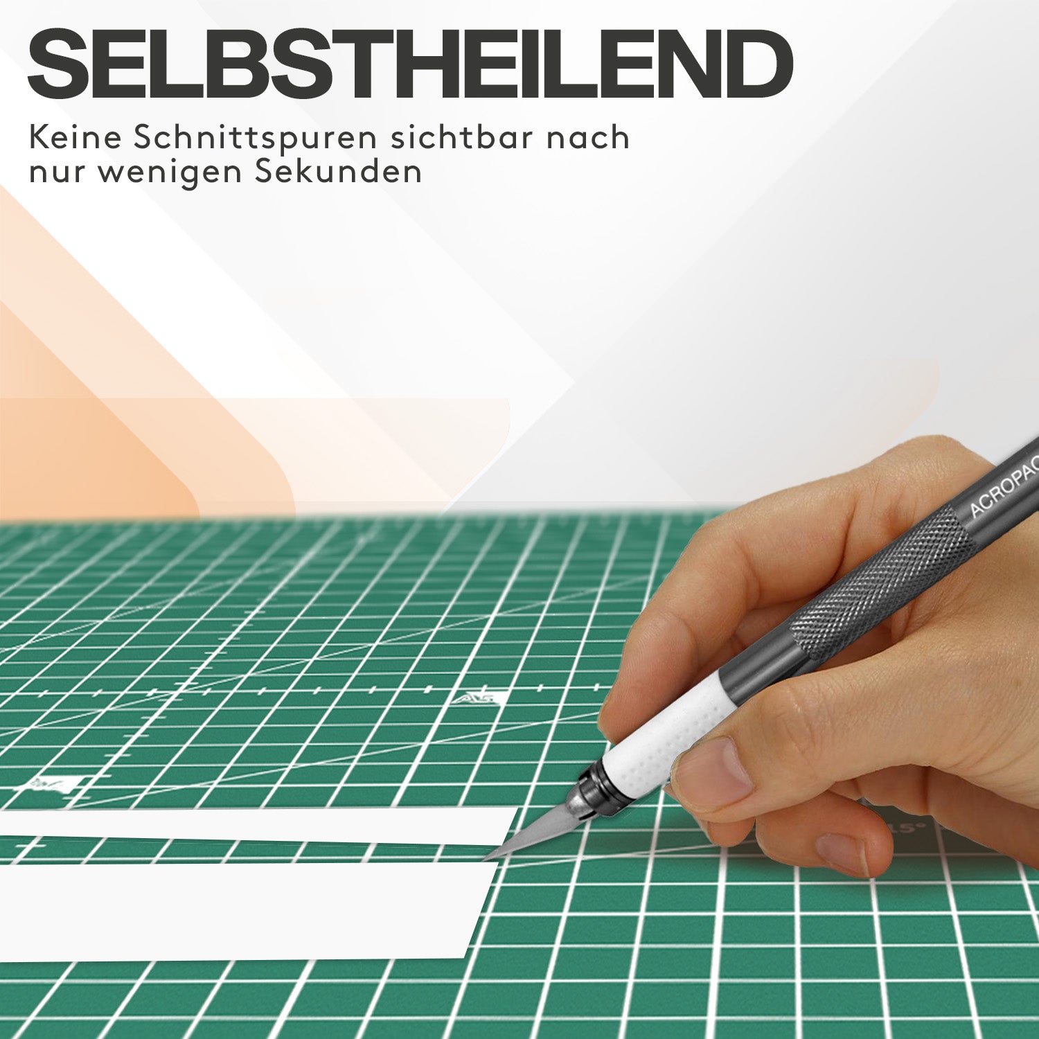 acropaq-schneidematte-a3-gr-n-45x30-cm-selbstheilend image 2