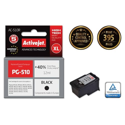 activejet-ac-510r-tintenpatrone-schwarz-12-ml-f-r-canon-pg-510 image 4