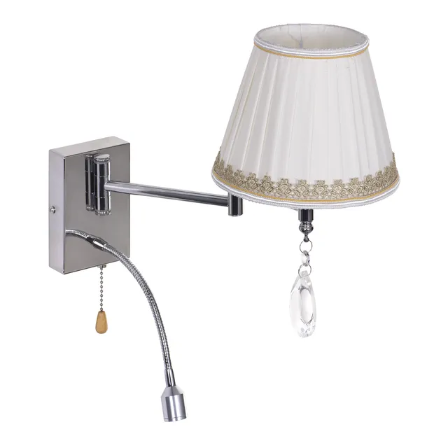 activejet-aje-viviene-wandleuchte-silber-40-watt-23x30x23-cm image 1