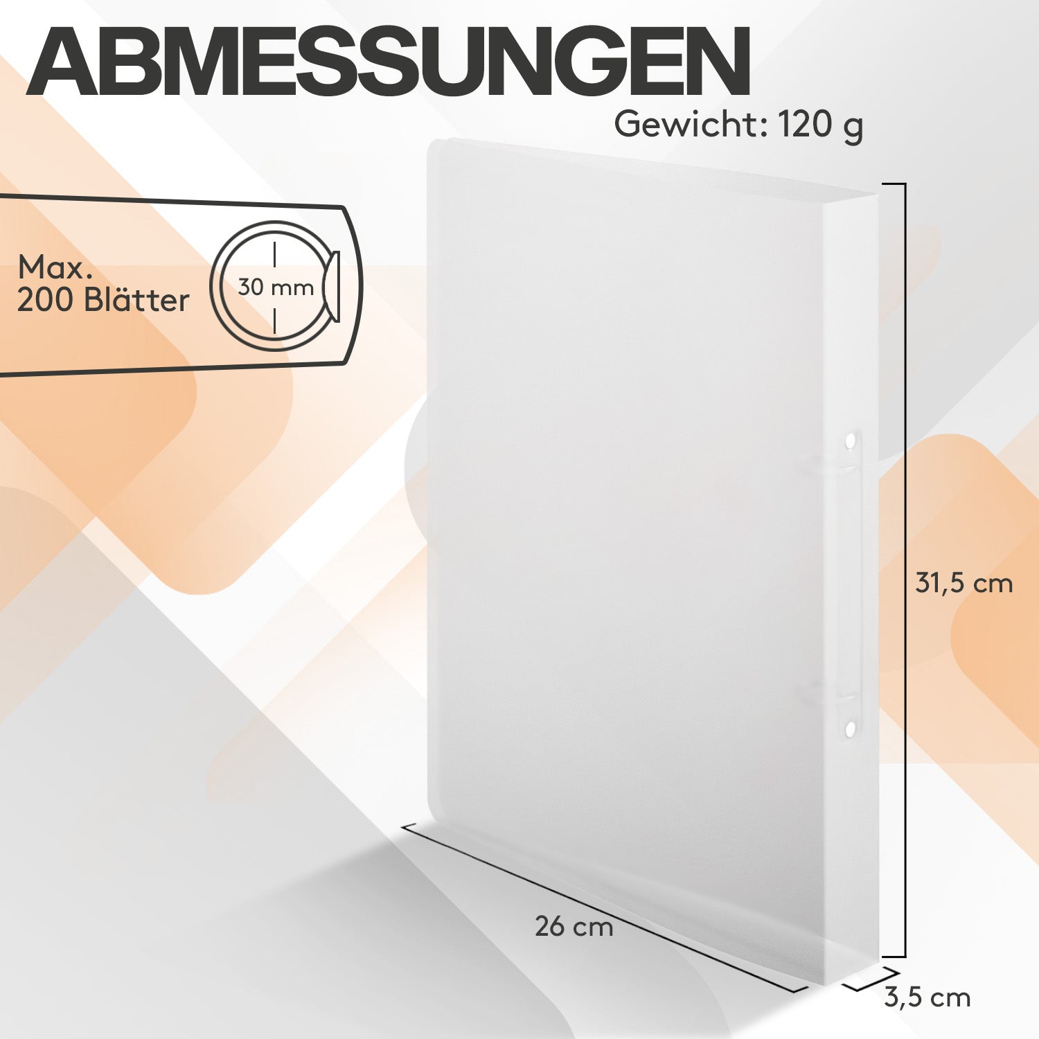 acropaq-ringordner-a4-2-ringe-35-mm-transparent-wei-5-st-ck image 6