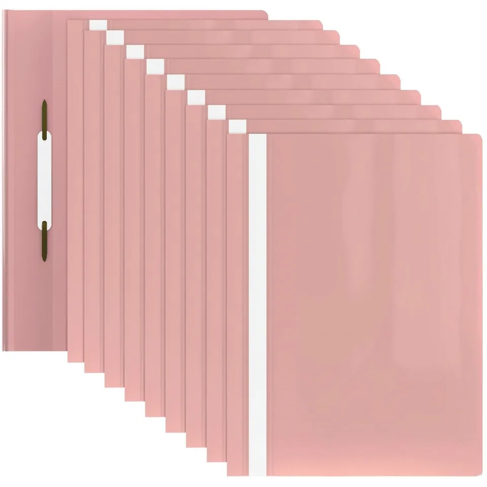 acropaq-schnellhefter-a4-pp-rosa-pastell-10er-pack image 1