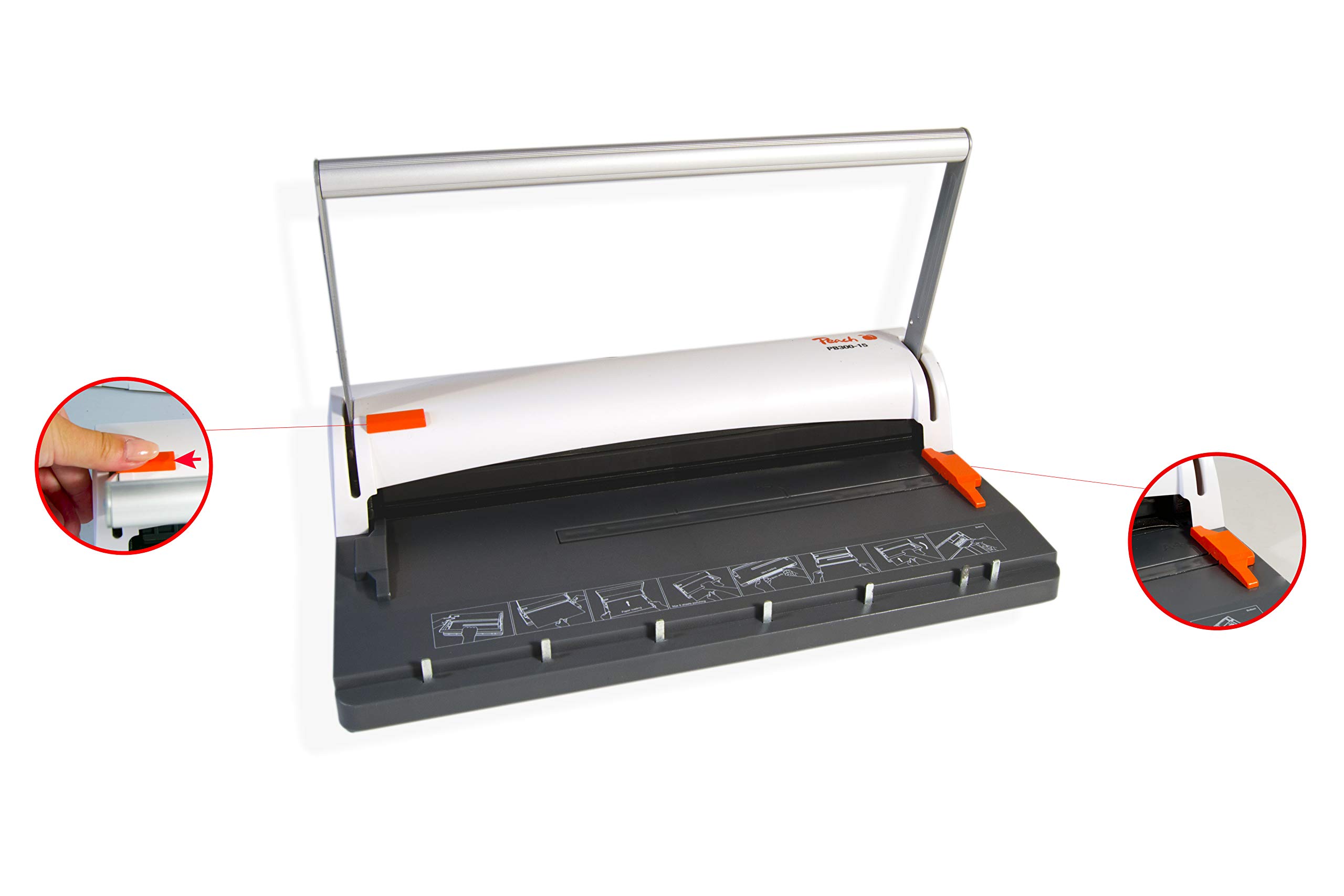 peach-pbp-pb300-15a-drahtbindeger-t-a4-f-r-60-blatt image 3