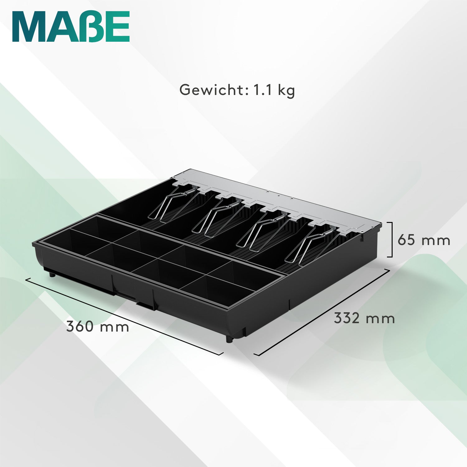acropaq-elektronikzubeh-r-kassenschubladen-einsatz-8-4-f-cher image 5