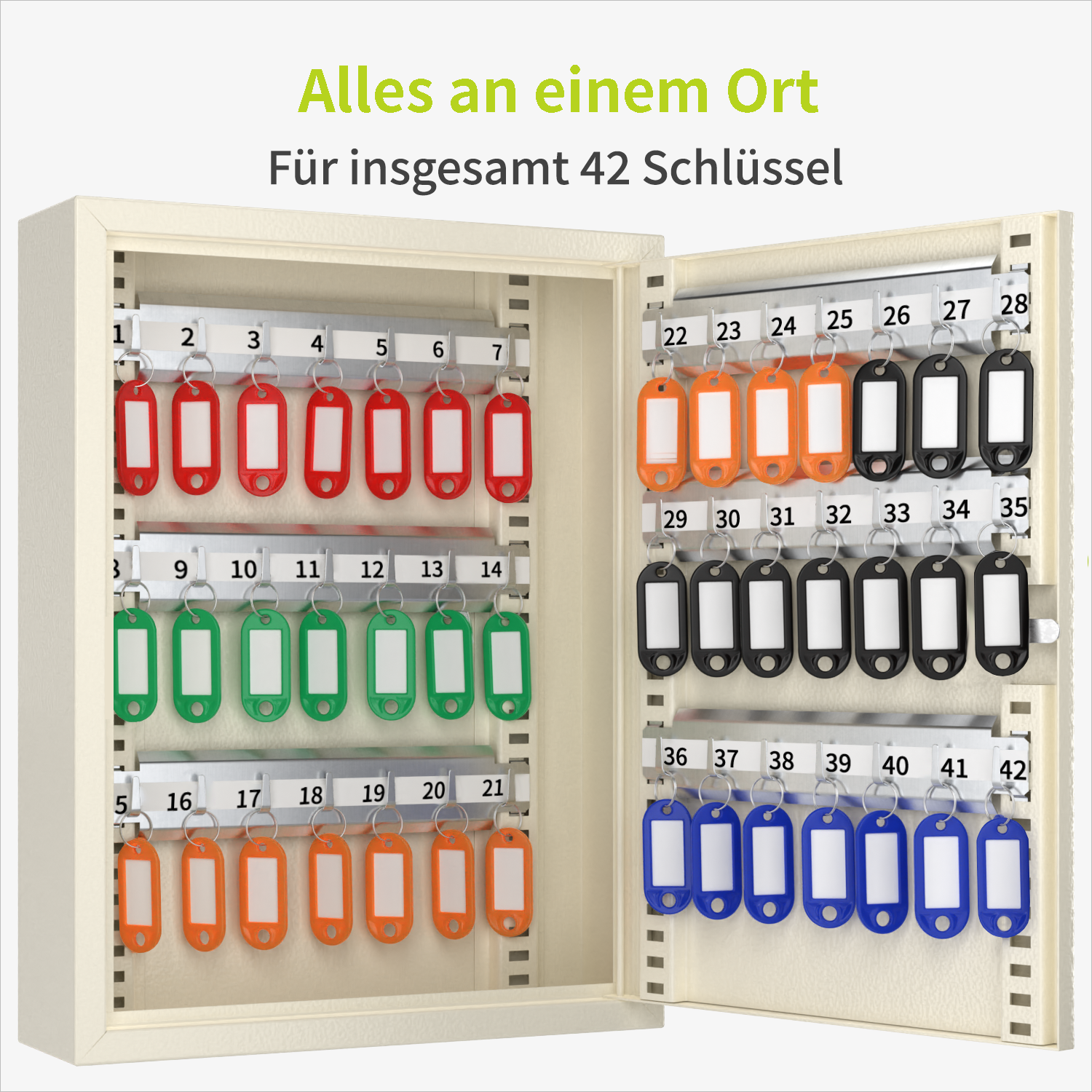 acropaq-schl-sselkasten-42-haken-innen-hellgrau-schl-sselbox image 2