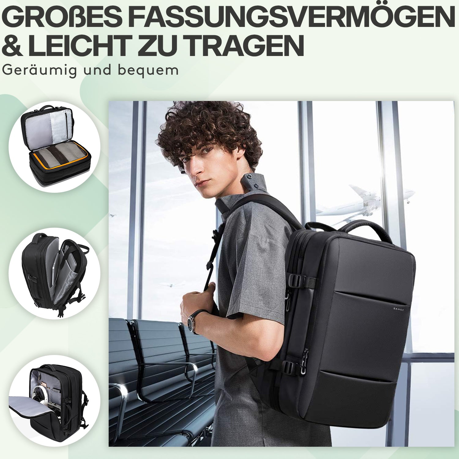 acropaq-rucksack-26-45l-schwarz-usb-flaschenhalter image 5