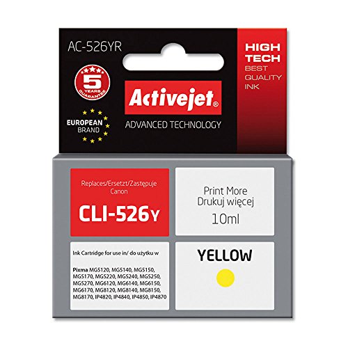 activejet-ac-526yr-tintenpatrone-gelb-f-r-canon-cli-526y-10-ml image 2