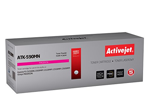 activejet-atk-590mn-toner-magenta-f-r-kyocera-tk-590m-5000-seiten image 2