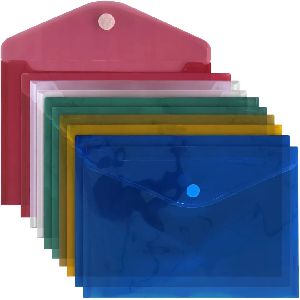 acropaq-dokumentenmappe-a4-klettverschluss-10er-bunt-sortiert image 1