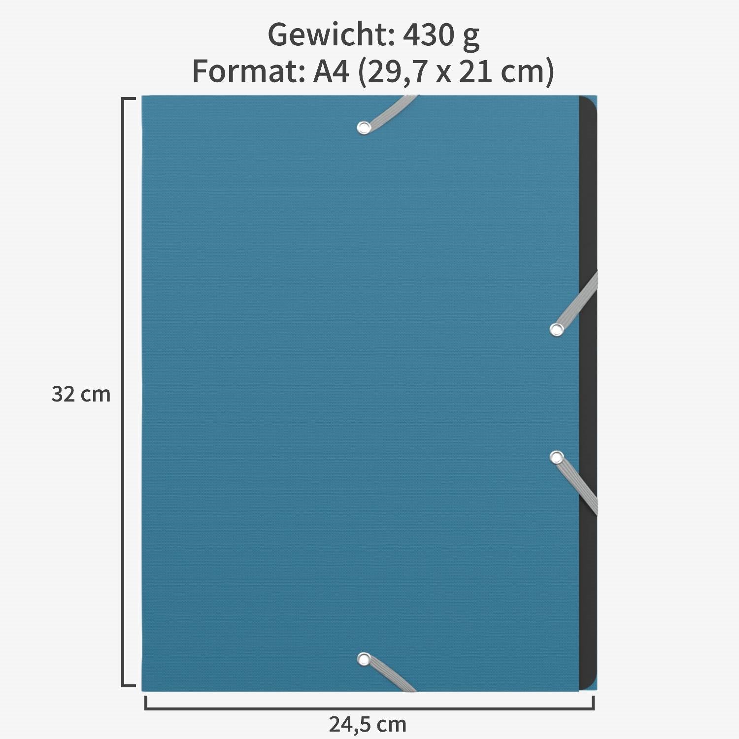 acropaq-dokumentenmappe-a4-12-f-cher-t-rkis-recycelt image 6