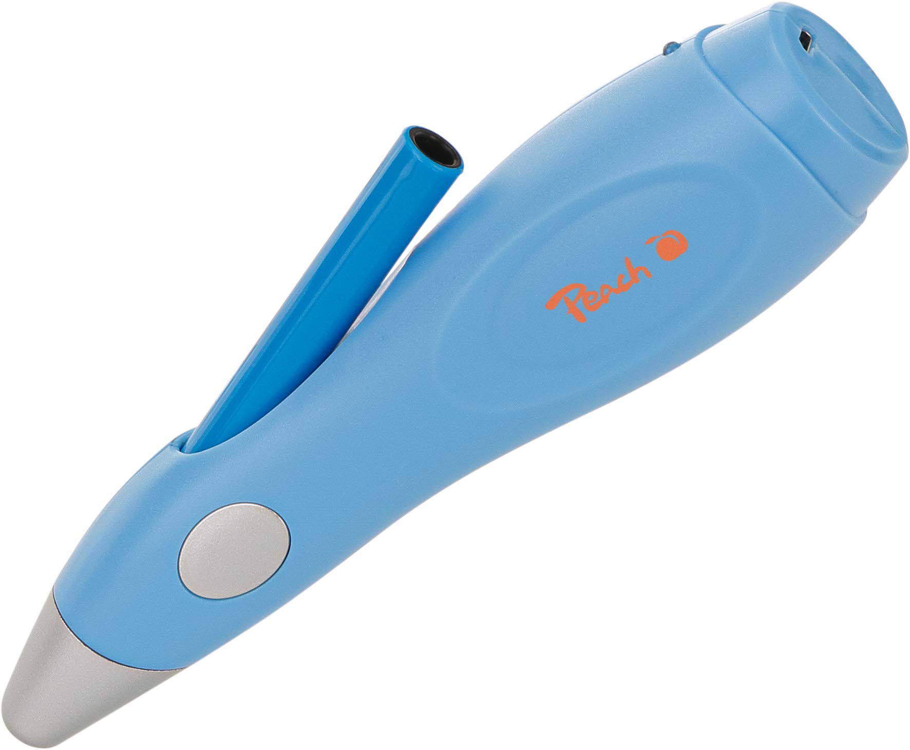 peach-po100-airbrush-stift-elektrisch-12-farben-mit-vorlagen image 2
