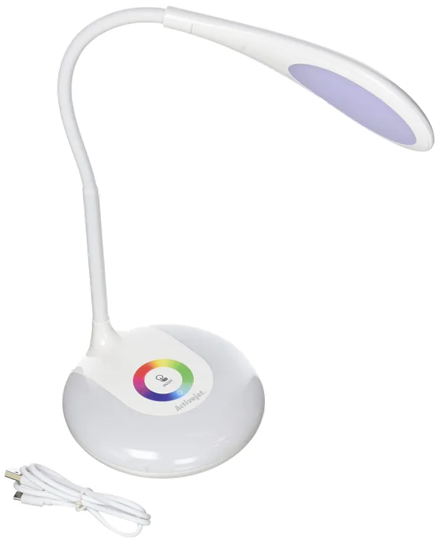 activejet-aje-wega-tischlampe-wei-3-5w-led-rgb-licht image 1
