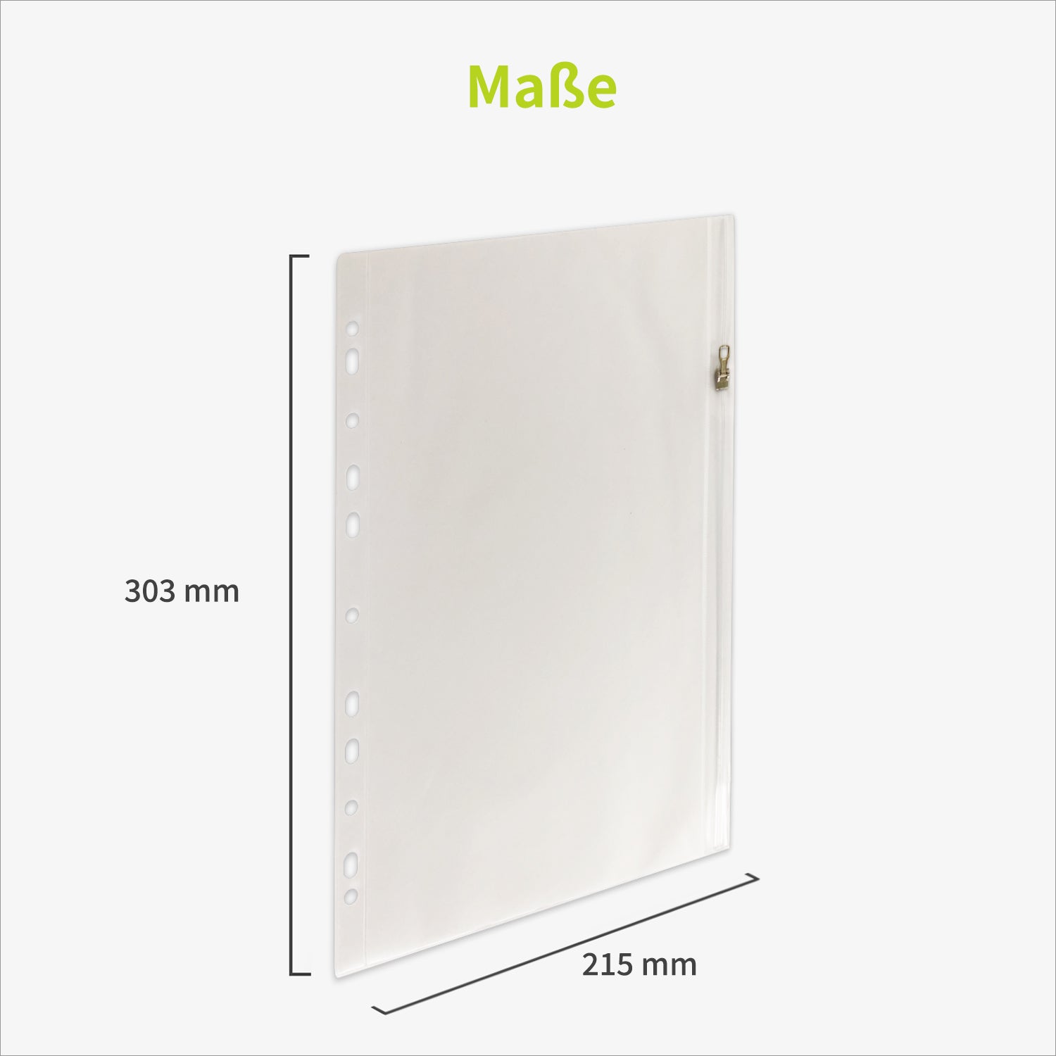 acropaq-rei-verschlusstaschen-a4-transparent-5er-pack-perforiert image 6