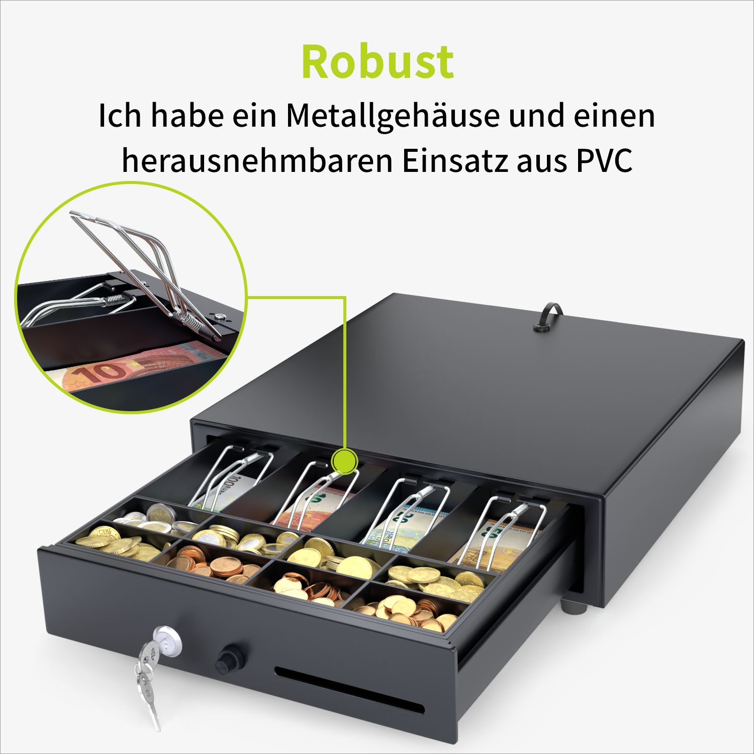acropaq-kassenschublade-33-5x33x10-druckknopf-schwarz image 3