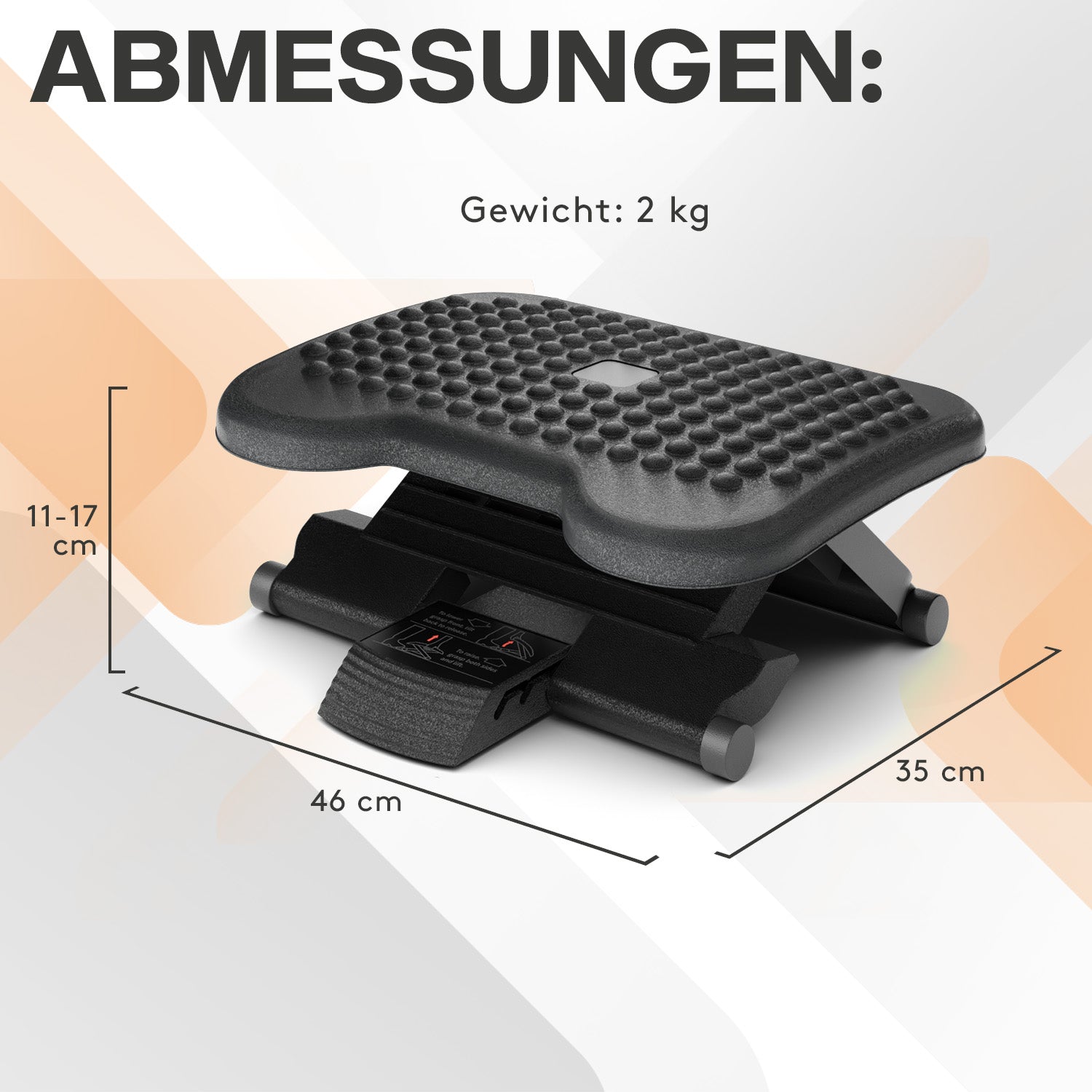 acropaq-relax-fu-st-tze-verstellbar-ergonomisch-schwarz image 6