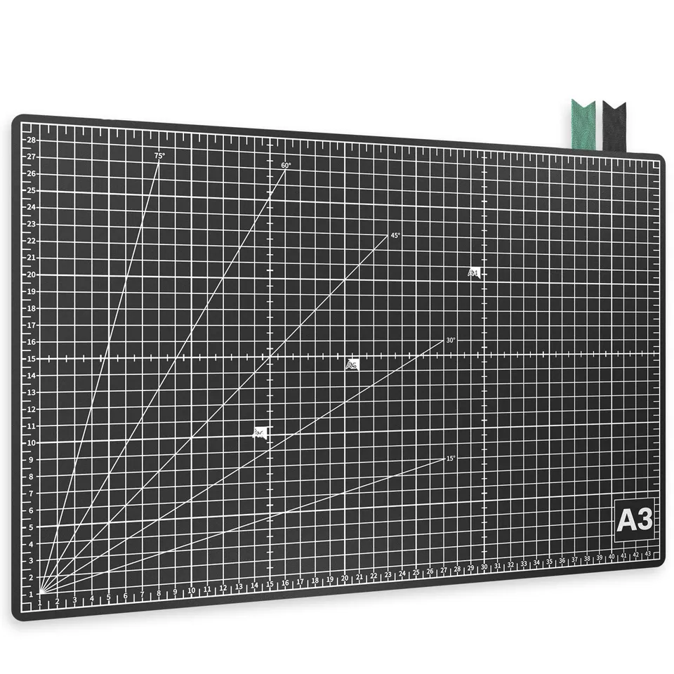 acropaq-schneidematte-a3-selbstheilend-schwarz-doppelseitig image 1