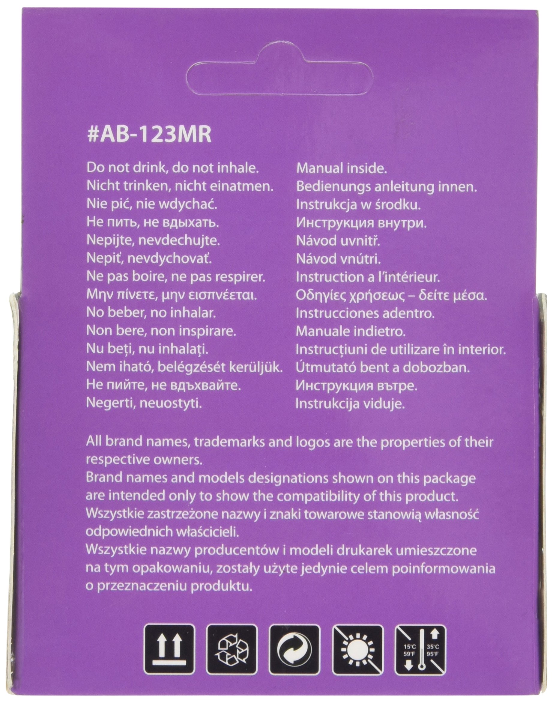 activejet-ab-123mr-tintenpatrone-magenta-f-r-brother-lc123 image 2