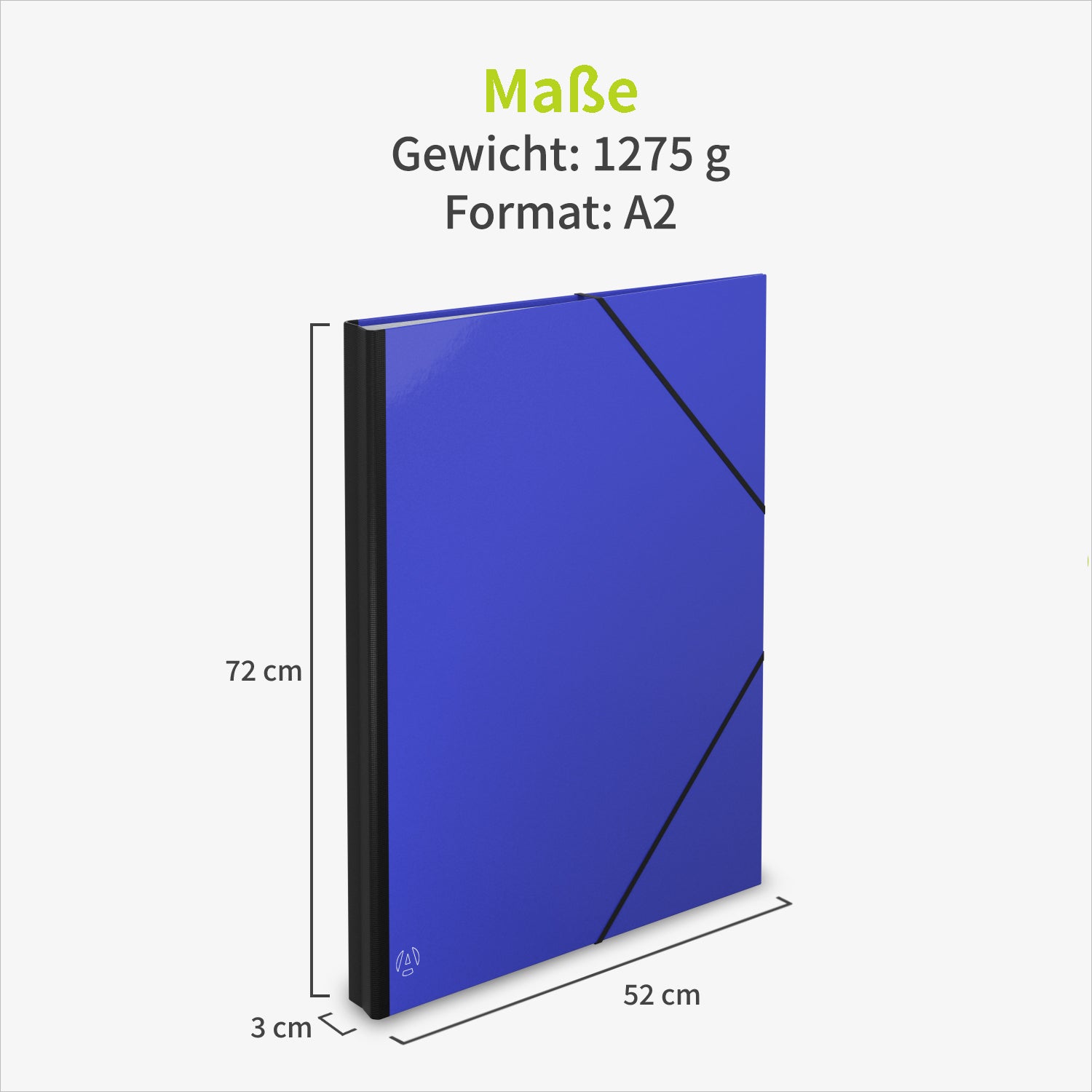 acropaq-zeichenmappe-a2-52x72-cm-donnerblau-gummiband image 6